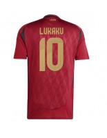 Belgie Romelu Lukaku #10 Domácí Dres ME 2024 Krátký Rukáv